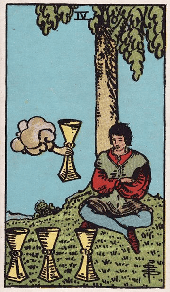 Four of Cups