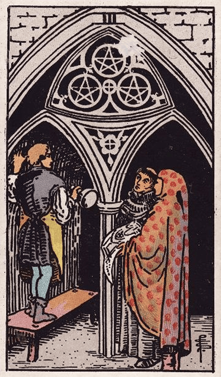 Three of Pentacles
