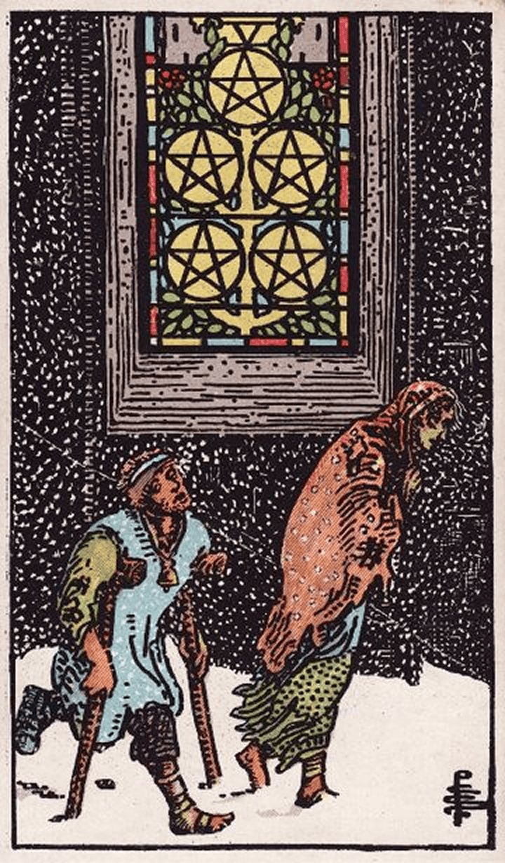 Five of Pentacles