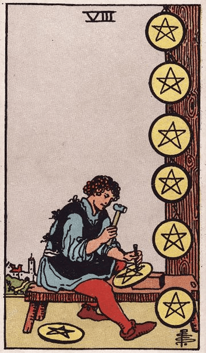 Eight of Pentacles