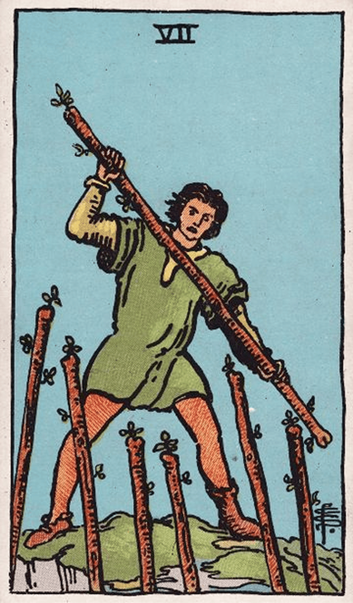 Seven of Wands