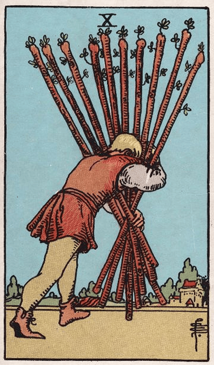 Ten of Wands